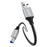 0.3m Plug and Play USB-A 3.0 to USB-B Square Port Male to Male Data Cable for Printer - 1