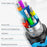 1m Right Angled USB 3.0 Male to Female High Speed Extension Cable for U Disk / Mouse / Keyboard - 6