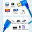 1m Right Angled USB 3.0 Male to Female High Speed Extension Cable for U Disk / Mouse / Keyboard - 7