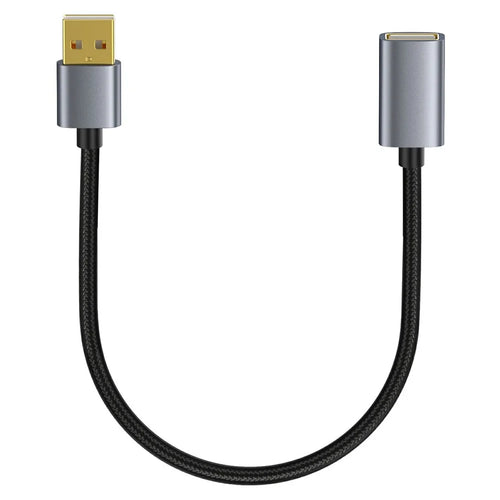 USB Extension Cable 0.3m USB 2.0 Type A Male to Female Extender Cord for Printer, Keyboard, Mouse, Flash Drive - 1