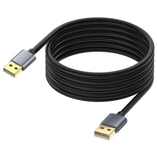 1.8m 480Mbps USB 2.0 Type A Male to Male Cable Extension Cord for Digital Camera Printer Scanner - 1