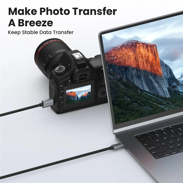 0.5m USB Type C to Micro B Cable Compatible with Seagate WD Westgate My Passport MacBook Pro / Ipad - 3