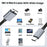 0.5m USB Type C to Micro B Cable Compatible with Seagate WD Westgate My Passport MacBook Pro / Ipad - 5