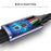 ENKAY 1.2m  ENK-CB172 USB 2.0 to 3 USB 2.0 Charging Cable OTG Splitter Y Extension Cord - Grey - 4