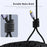 ENKAY 1.2m  ENK-CB172 USB 2.0 to 3 USB 2.0 Charging Cable OTG Splitter Y Extension Cord - Grey - 5