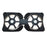NB008 Foldable Laptop Cooling Pad 2 Fans Adjustable Notebook Stand Portable Computer Riser - 2