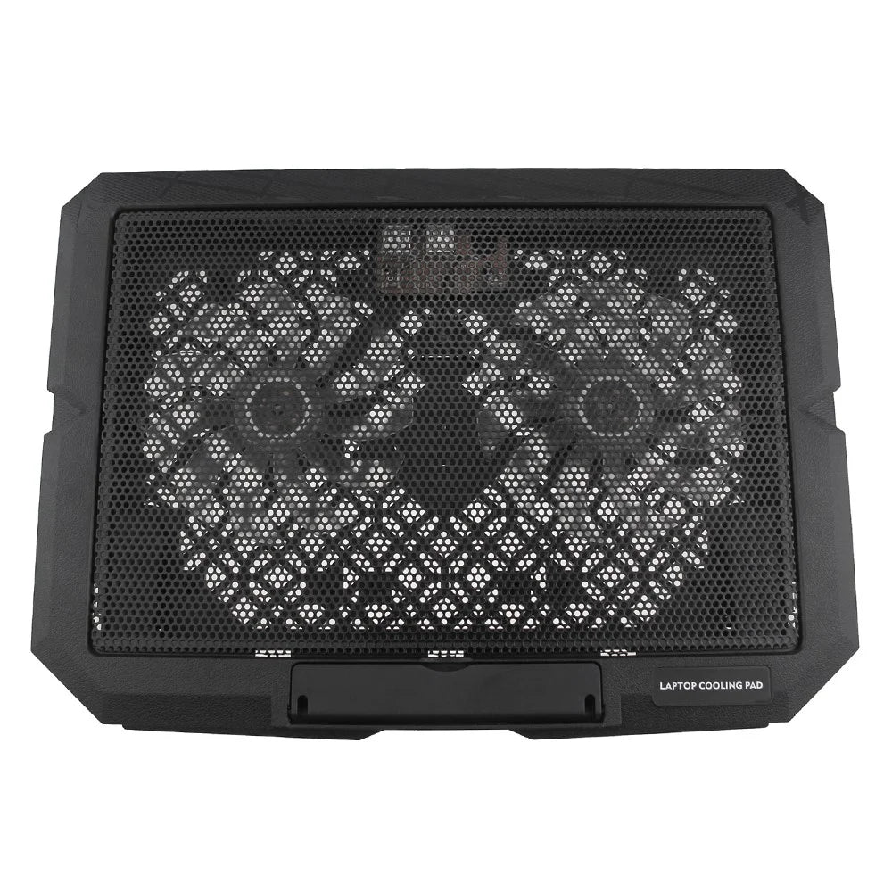 X3 Laptop Cooling Pad 7 Speed Adjustable Silent Fan Stand With Dual 14CM Fans USB Powered Height Adjustable - 2