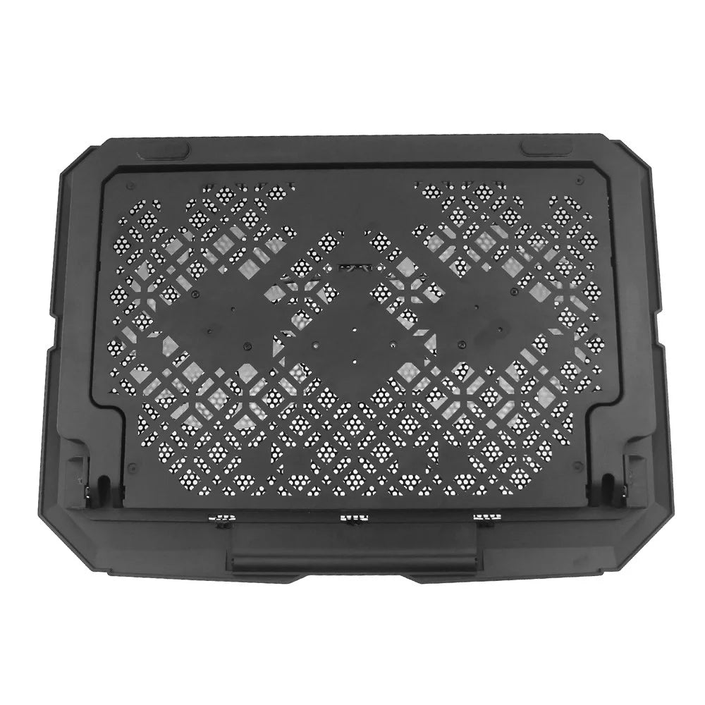 X3 Laptop Cooling Pad 7 Speed Adjustable Silent Fan Stand With Dual 14CM Fans USB Powered Height Adjustable - 3