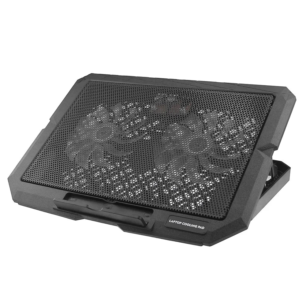 X3 Laptop Cooling Pad 7 Speed Adjustable Silent Fan Stand With Dual 14CM Fans USB Powered Height Adjustable - 5