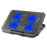 X4 Laptop Cooling Pad 4 Fan Height Adjustable 7 Levels Speed Control Noiseless Stand - 6
