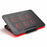X8 Foldable Laptop Stand 6 ARGB Fans Cooling Pad Adjustable Height Notebook Cooler - 2