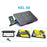 X8 Foldable Laptop Stand 6 ARGB Fans Cooling Pad Adjustable Height Notebook Cooler - 6