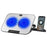 N22 Adjustable Laptop Cooling Stand Phone Holder Portable Notebook Cooler with 2 USB Ports - 1