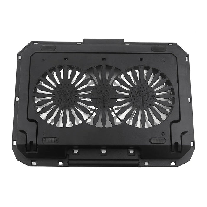 N22 Adjustable Laptop Cooling Stand Phone Holder Portable Notebook Cooler with 2 USB Ports - 7