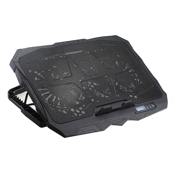 A6 Ergonomic Laptop Cooling Stand Height Adjustable Notebook Cooler with 6 Fans - 4