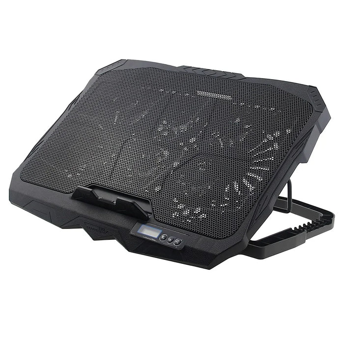A6 Ergonomic Laptop Cooling Stand Height Adjustable Notebook Cooler with 6 Fans - 6