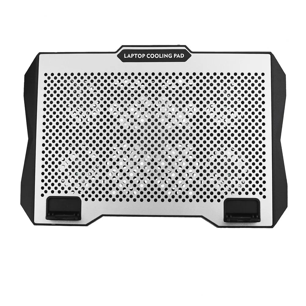 S601 Adjustable Height Gaming Laptop Cooling Pad RGB Light Notebook Cooler with Phone Holder - 2