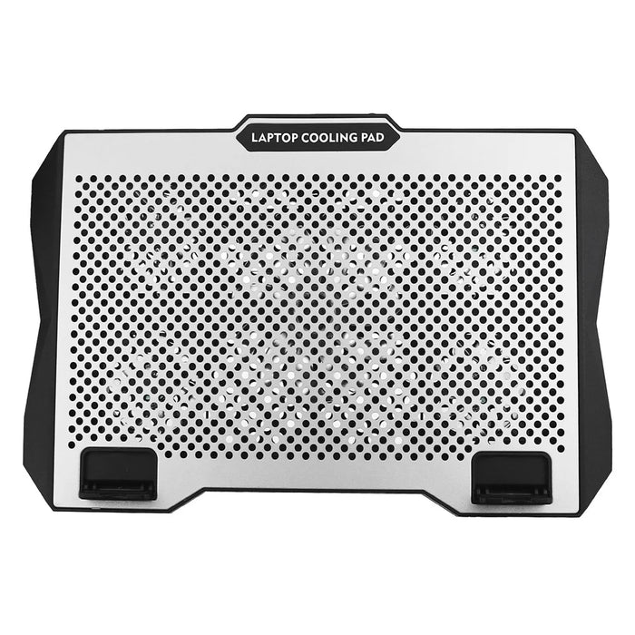 S605 RGB Light Laptop Cooling Pad Height Adjustable Gaming Notebook Cooler with Phone Holder - 6