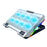 S608 RGB Light Laptop Cooler 8 Fans Adjustable Height Notebook Cooling Pad with Phone Holder - 3