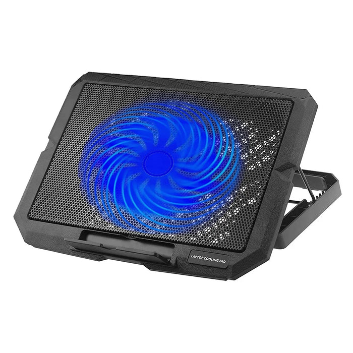 X1 Adjustable Height Laptop Cooling Pad Router Notebook Cooler Stand Fan Base - 1