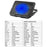 X1 Adjustable Height Laptop Cooling Pad Router Notebook Cooler Stand Fan Base - 6