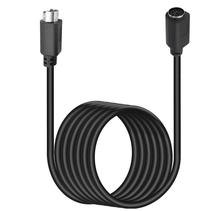 1.8m Mini DIN 6 Pin Cable Male to Female Straight Head Copper Core Extension Cord - 2