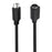 Mini DIN 6 Pin Cable 0.5 Meter Male to Female Straight Head Copper Core Extension Cord - 1