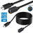 Mini DIN 6 Pin Cable 0.5 Meter Male to Female Straight Head Copper Core Extension Cord - 4