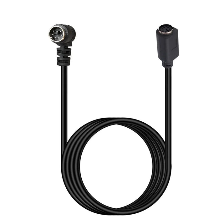 Mini DIN 6 Pin Cable 3 Meter Male to Female Right Angle Connector Copper Core Extension Cord - 2