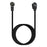 1.8m Mini DIN 7 Pin Cable Elbow Male to Female Computer Game System Extension Cord - 2