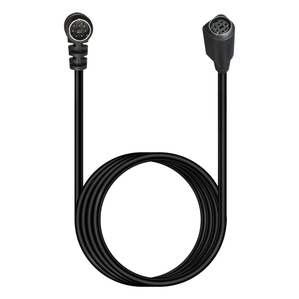 0.5m Mini DIN 7 Pin Cable Elbow Male to Female Computer Game System Extension Cord - 2