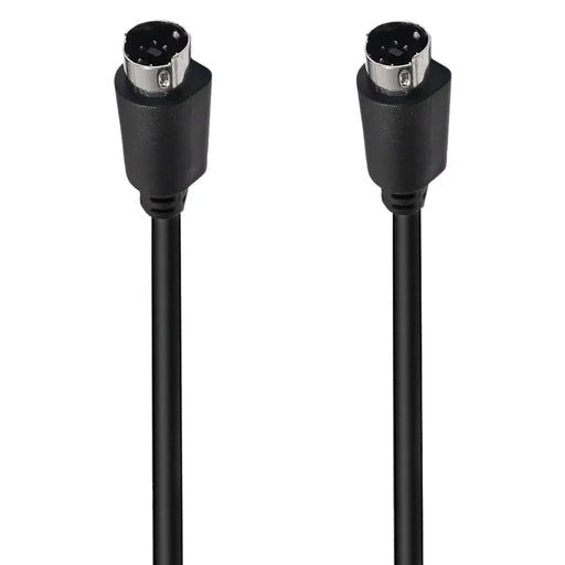 0.5m Mini DIN 7 Pin S-Video Cable Straight Male to Male Audio Video Transfer Cord - 1