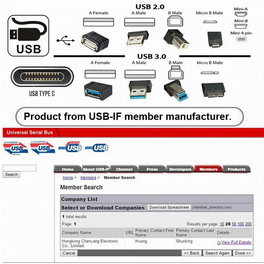 U2-102-1.5M USB 2.0 Type A Male to Type B Thumbscrew Standard Male Mount Panel Type for Industrial Camera Scanner Disk - 5