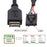UC-175 30cm USB 3.1 Front Panel Header Male Type E to USB 2.0 Motherboard 4 Pin IDC Housing with Latch Cable - 3