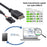 UC-175 30cm USB 3.1 Front Panel Header Male Type E to USB 2.0 Motherboard 4 Pin IDC Housing with Latch Cable - 5
