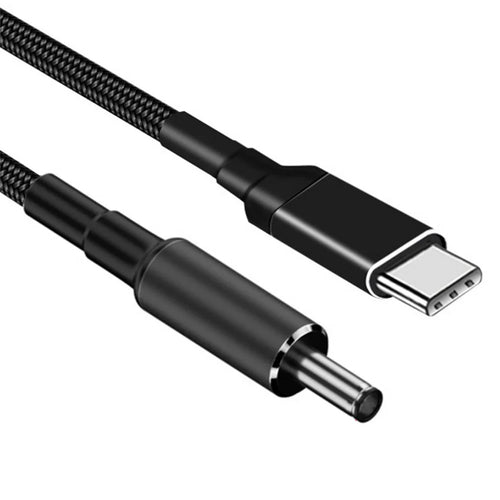 UC-110-4530DE For Dell Laptops 1.8m USB-C to DC 4.5x3.0mm Cable PD 100W Nylon Braid Charging Cord - 1