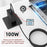 UC-110-6014MM 1.8m USB-C to DC 6.0x1.4x0.6mm PD 100W Fast Charge Cable for Laptop - 6