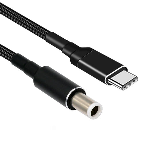 UC-110-7450DE For Dell Laptop 1.8m USB-C to DC 7.4x5.0mm Cable PD 100W Nylon Charging Cord - 1