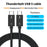 1m Compatible with Thunderbolt USB 5 Cable 80GB Data Transfer 8K 60Hz Video PD 240W Fast Charging Cord - 2