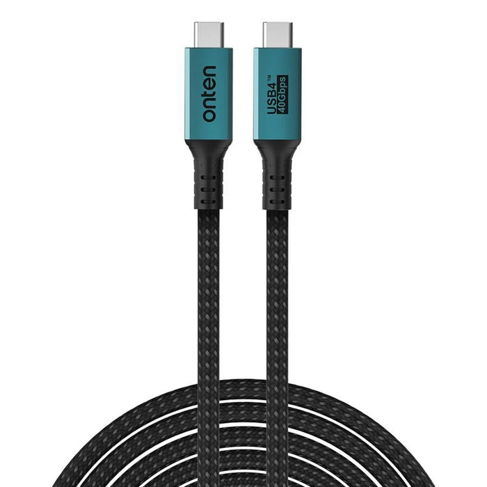 ONTEN OTN-CC203 2m USB4 Cable 40Gbps Transfer Rate 100W Charging Full Function Data Cable - 4