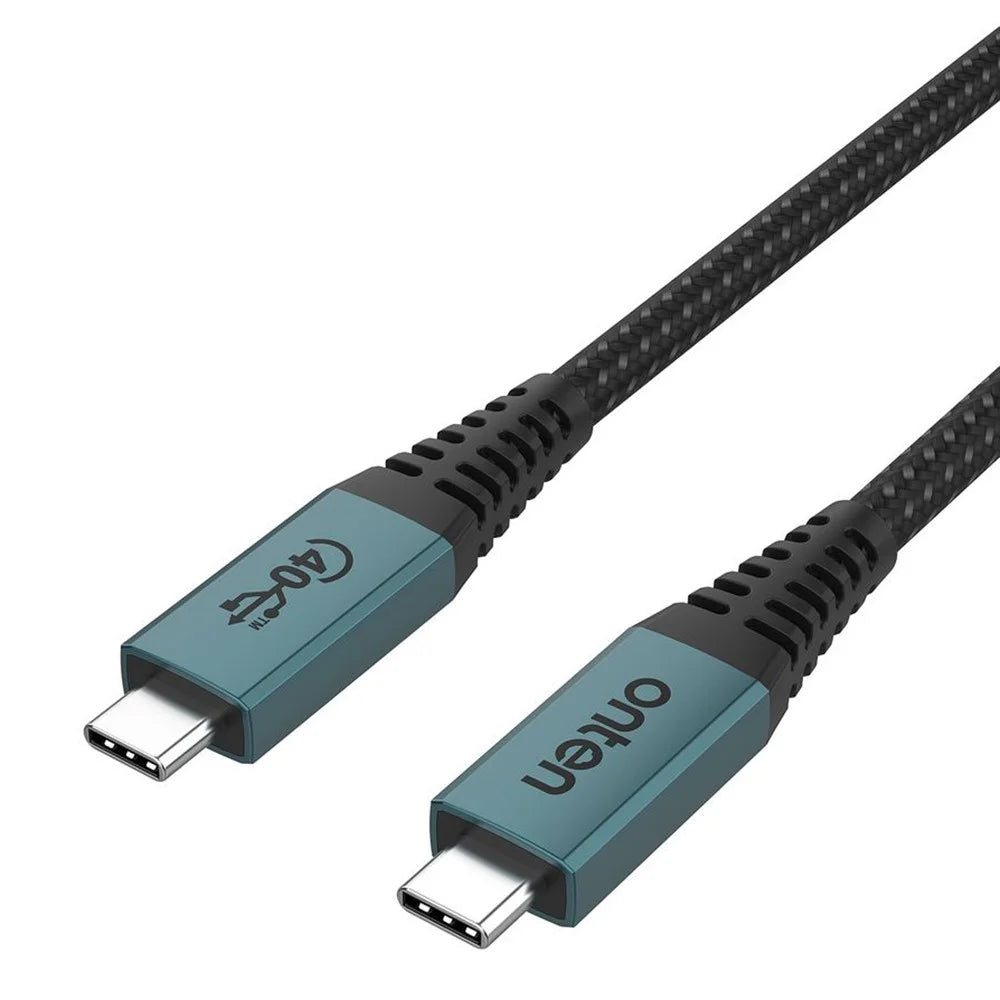 ONTEN 0.15m OTN-CC203 USB4 Cable 40Gbps PD 100W Charging Full Function Video Data Cable - 1