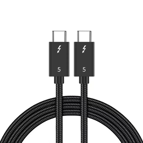 1.5m 80Gbps Ultra-Fast Thunderbolt 5 USB Type-C Cable Supports 8K 60Hz Display PD 240W Charging Power - 1