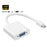 Mini DisplayPort to VGA Adapter for MacBook Pro / Air / iMac to Monitors Projectors TVs - White - 2
