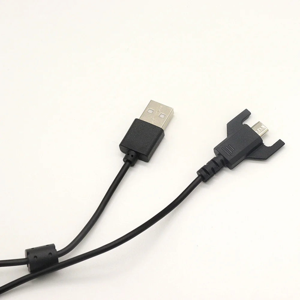 HS0511 Mouse Charging Cable for Logitech G900 Chaos Spectrum/G903 Lightspeed/G Pro Wireless/G Pro X Superlight Mouse USB Data Cord - 180cm cable length, unpackaged [Contact customer service for bagging] - 5