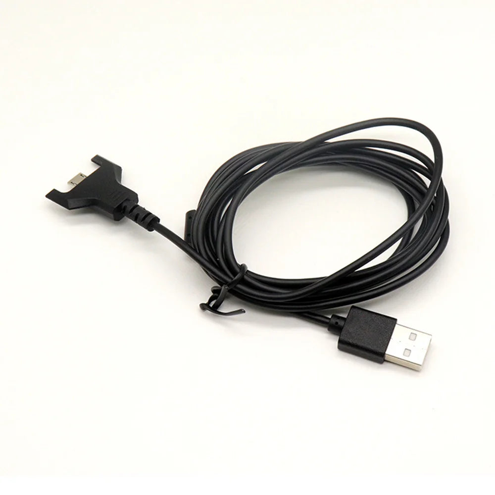 HS0511 Mouse Charging Cable for Logitech G900 Chaos Spectrum/G903 Lightspeed/G Pro Wireless/G Pro X Superlight Mouse USB Data Cord - 180cm cable length, unpackaged [Contact customer service for bagging] - 6