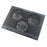 CP253 Laptop Cooling Pad 3 Fans RGB Adjustable Height Cooling Stand for Notebook  /  Laptop - 3
