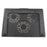 CP253 Laptop Cooling Pad 3 Fans RGB Adjustable Height Cooling Stand for Notebook  /  Laptop - 4
