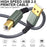 3m USB-A Male to USB-B 2.0 Male Printer Cable 480Mbps Data Transfer Braided Extension Cord - Grey - 3