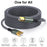 3m USB-A Male to USB-B 2.0 Male Printer Cable 480Mbps Data Transfer Braided Extension Cord - Grey - 4