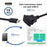 UC-021-1.0M 1m Waterproof USB-C Type-C USB 3.1 10Gbps Extension Flush Car Latch Mount Extension Cable for Dashboard Panel - 4